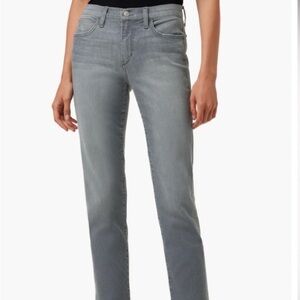 Joe's Jeans Lara Straight-Leg Razor-Hem Jeans